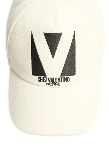 Valentino Garavani Men's Chez Cotton Baseball Cap with Embroidery | Thumbnail 4 Valentino Garavani Men's Chez Cotton Baseball Cap with Embroidery | Thumbnail 4