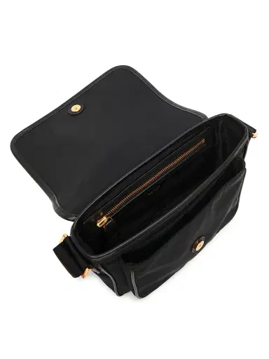Tom Ford Men's Logo Nylon Flap Messenger Bag | Thumbnail 3