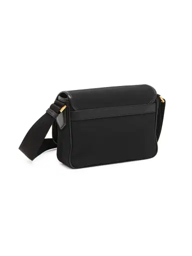 Tom Ford Men's Logo Nylon Flap Messenger Bag | Thumbnail 4