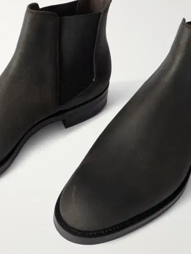 Edward Green Govan Waxed-Suede Chelsea Boots - Men | Thumbnail 5 Edward Green Govan Waxed-Suede Chelsea Boots - Men | Thumbnail 5
