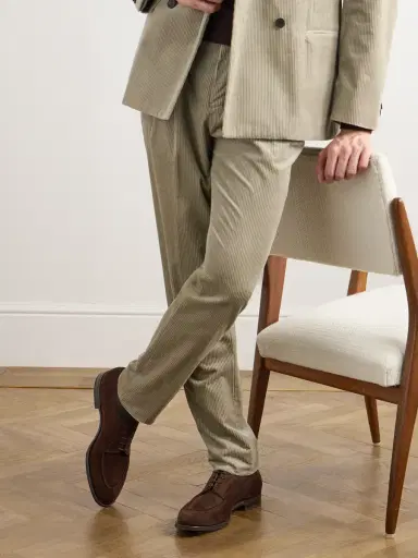 Edward Green Dover Suede Derby Shoes - Men | Thumbnail 2