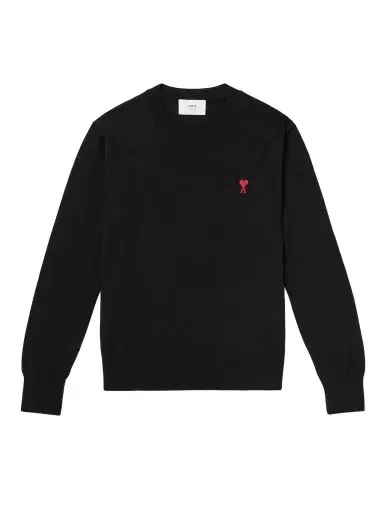 AMI PARIS ADC Logo-Embroidered Merino Wool Sweater - Men | Thumbnail 1 AMI PARIS ADC Logo-Embroidered Merino Wool Sweater - Men | Thumbnail 1