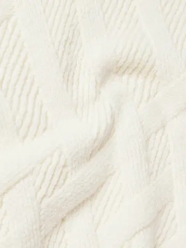 Zegna Logo-Appliquéd Leather-Trimmed Basketweave Cotton Sweater - Men | Thumbnail 4 Zegna Logo-Appliquéd Leather-Trimmed Basketweave Cotton Sweater - Men | Thumbnail 4