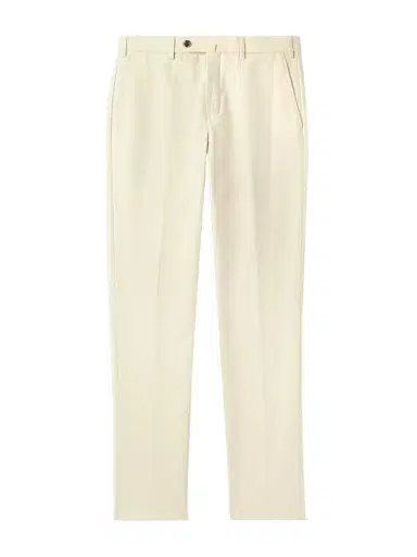 Loro Piana Carlo Hyannis Tapered Cotton-Blend Trousers - Men | Thumbnail 1