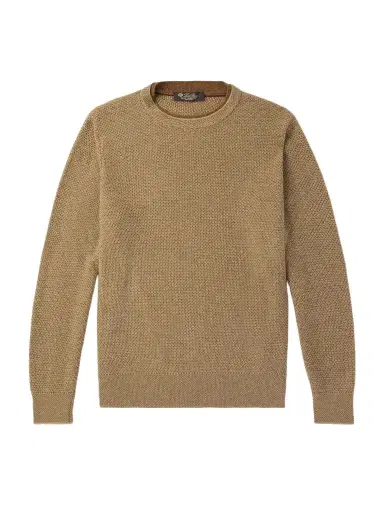 Loro Piana City Birdseye Baby Cashmere Sweater - Men | Thumbnail 1