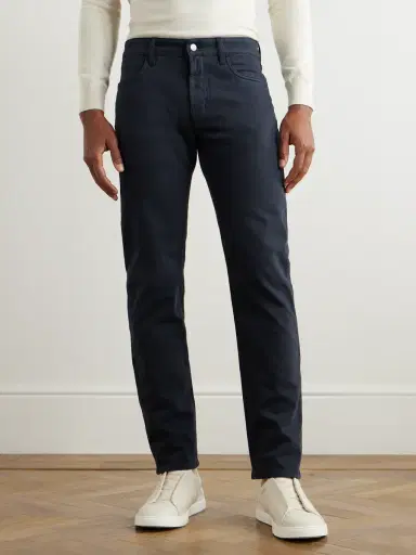 Loro Piana Slim-Fit Straight-Leg Jeans - Men | Thumbnail 3 Loro Piana Slim-Fit Straight-Leg Jeans - Men | Thumbnail 3