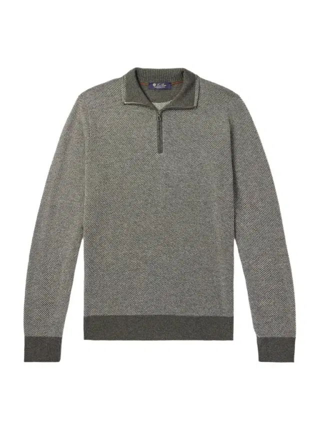 Loro Piana Roadster Cashmere Half-Zip Sweater - Men