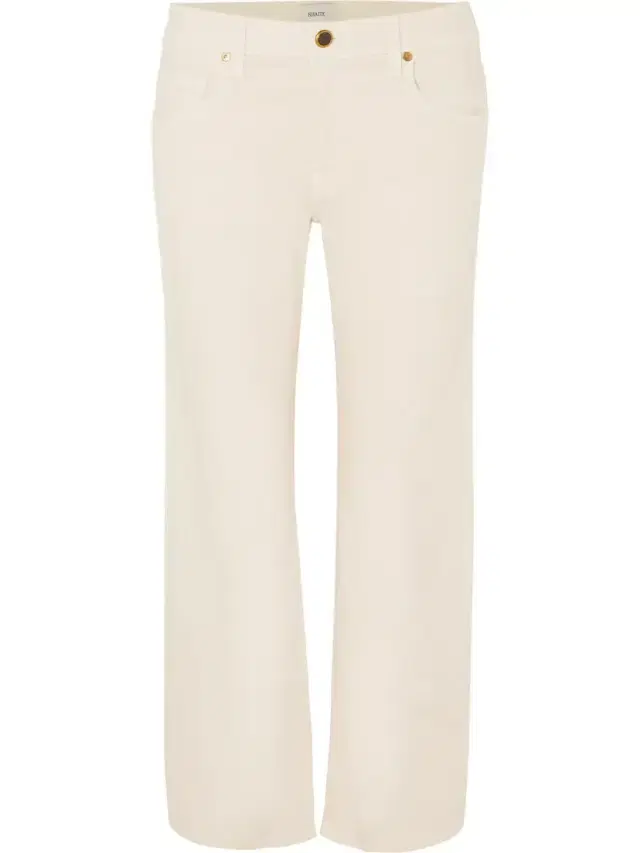 Wendall Cropped Mid-rise Flared Jeans