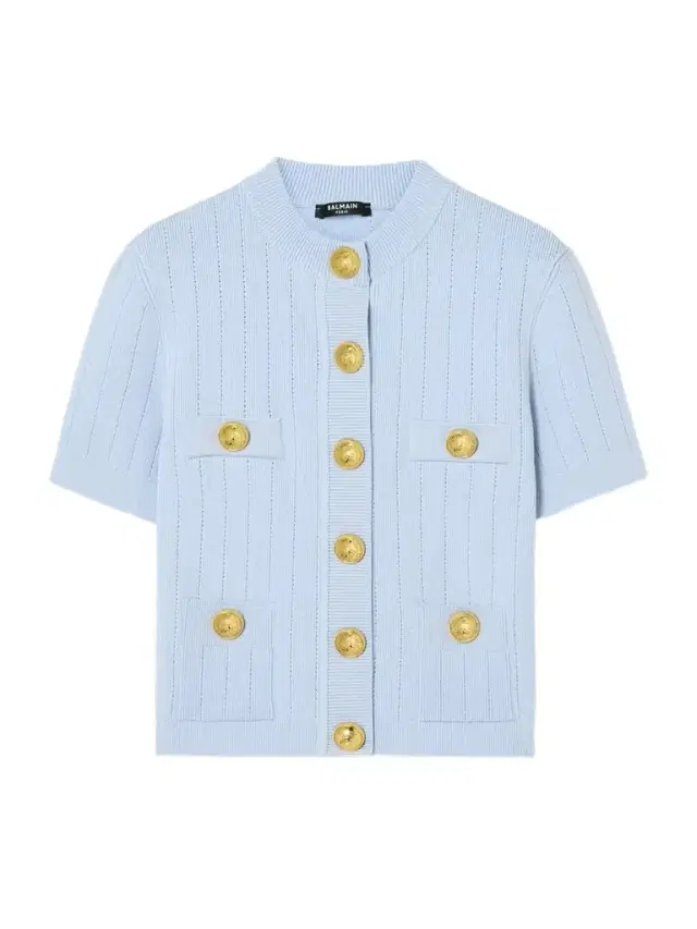 Embellished Ribbed-knit Cardigan