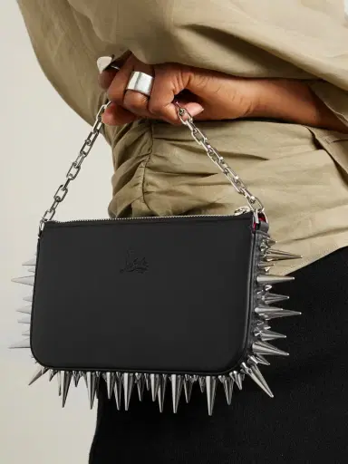 Christian Louboutin Loubila Mini Spiked Leather Shoulder Bag | Thumbnail 6 Christian Louboutin Loubila Mini Spiked Leather Shoulder Bag | Thumbnail 6