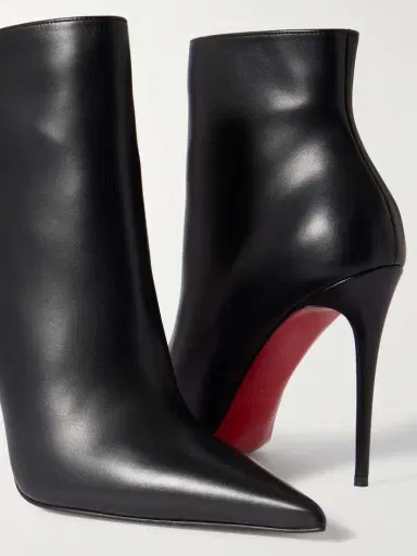Christian Louboutin Kate Max 100 Leather Ankle Boots | Thumbnail 4 Christian Louboutin Kate Max 100 Leather Ankle Boots | Thumbnail 4