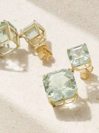 Mateo 14-karat Gold Amethyst Earrings | Thumbnail 3 Mateo 14-karat Gold Amethyst Earrings | Thumbnail 3