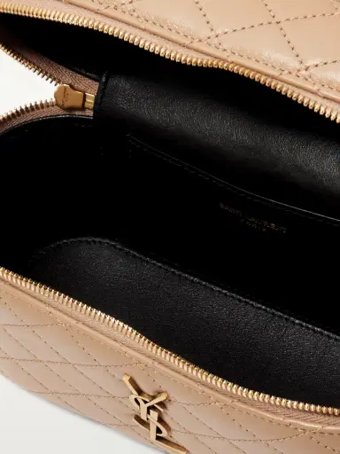 Saint Laurent Gaby Vanity Mini Quilted Leather Shoulder Bag | Thumbnail 5 Saint Laurent Gaby Vanity Mini Quilted Leather Shoulder Bag | Thumbnail 5
