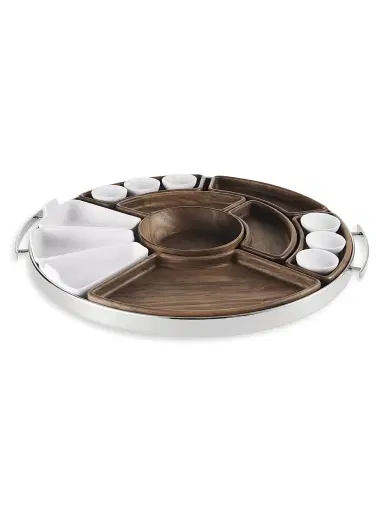 Christofle Mood Asia Stainless Steel Serving Tray Set | Thumbnail 1 Christofle Mood Asia Stainless Steel Serving Tray Set | Thumbnail 1