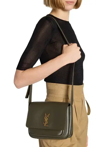 Saint Laurent Women's Niki Satchel Bag in Leather - Light Musk | Thumbnail 3 Saint Laurent Women's Niki Satchel Bag in Leather - Light Musk | Thumbnail 3