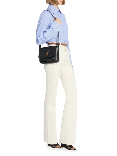 Saint Laurent Women's Niki Satchel Bag in Leather - Light Musk | Thumbnail 9 Saint Laurent Women's Niki Satchel Bag in Leather - Light Musk | Thumbnail 9