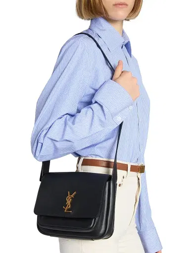 Saint Laurent Women's Niki Satchel Bag in Leather - Light Musk | Thumbnail 10 Saint Laurent Women's Niki Satchel Bag in Leather - Light Musk | Thumbnail 10