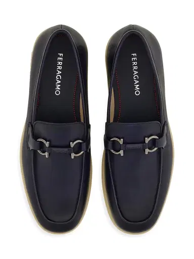 Ferragamo Men's Cosimo Leather Loafers | Thumbnail 3 Ferragamo Men's Cosimo Leather Loafers | Thumbnail 3