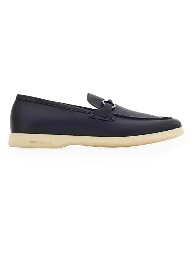 Ferragamo Men's Cosimo Leather Loafers | Thumbnail 1 Ferragamo Men's Cosimo Leather Loafers | Thumbnail 1