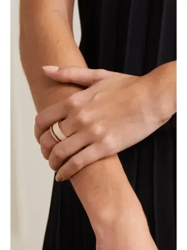 Repossi Berbere 18-karat Rose Gold, Lacquer And Diamond Ring | Thumbnail 2 Repossi Berbere 18-karat Rose Gold, Lacquer And Diamond Ring | Thumbnail 2