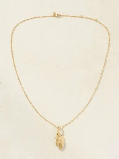 OLE LYNGGAARD COPENHAGEN Young Fish Claw 18-karat Gold Necklace | Thumbnail 4 OLE LYNGGAARD COPENHAGEN Young Fish Claw 18-karat Gold Necklace | Thumbnail 4