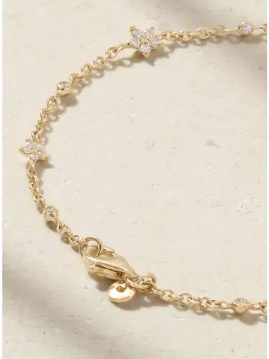 OLE LYNGGAARD COPENHAGEN Shooting Stars 18-karat Gold Diamond Bracelet | Thumbnail 3