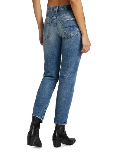 R13 Women's Romeo Mid-Rise Straight-Leg Jeans | Thumbnail 5