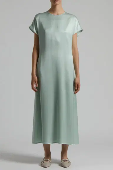 PESERICO Cap Sleeve Long Dress | Thumbnail 2