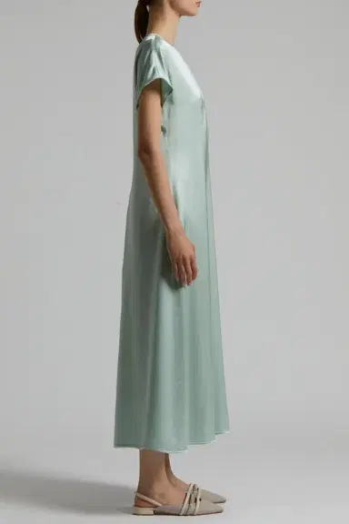 PESERICO Cap Sleeve Long Dress | Thumbnail 4