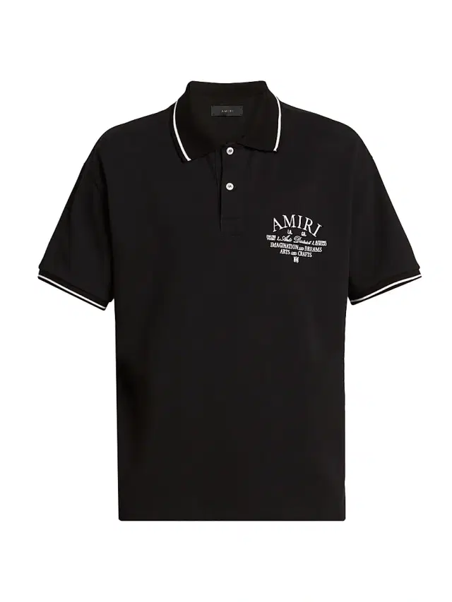 Men's Arts District Cotton Polo Shirt - Black