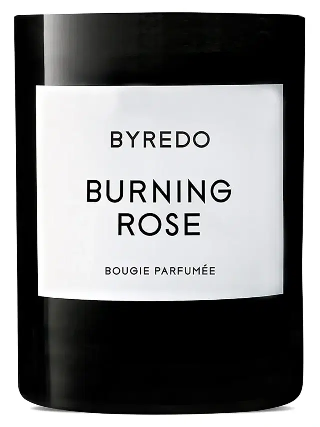 Burning Rose Scented Candle