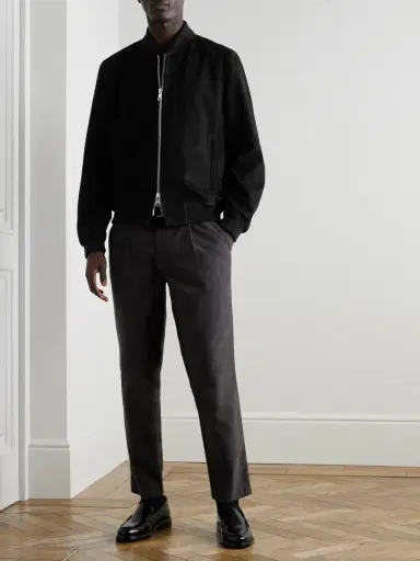 MR P. Suede Bomber Jacket - Men | Thumbnail 2 MR P. Suede Bomber Jacket - Men | Thumbnail 2