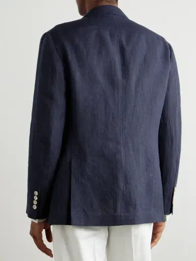 Brunello Cucinelli Linen Suit Jacket - Men | Thumbnail 3 Brunello Cucinelli Linen Suit Jacket - Men | Thumbnail 3
