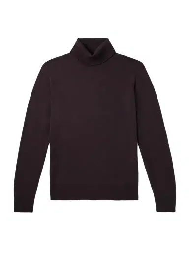 Loro Piana Garment-Dyed Baby Cashmere Rollneck Sweater - Men | Thumbnail 1 Loro Piana Garment-Dyed Baby Cashmere Rollneck Sweater - Men | Thumbnail 1