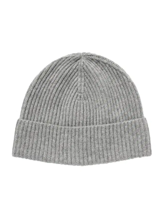 MR P. Cairn Ribbed Cashmere Beanie - Men