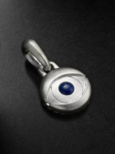 David Yurman Evil Eye Sterling Silver Lapis Lazuli Pendant - Men | Thumbnail 1 David Yurman Evil Eye Sterling Silver Lapis Lazuli Pendant - Men | Thumbnail 1