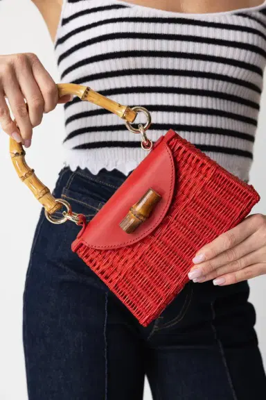 SERPUI ABIGAIL HANDBAG - RED | Thumbnail 3