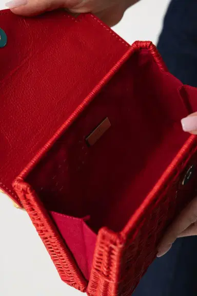 SERPUI ABIGAIL HANDBAG - RED | Thumbnail 5