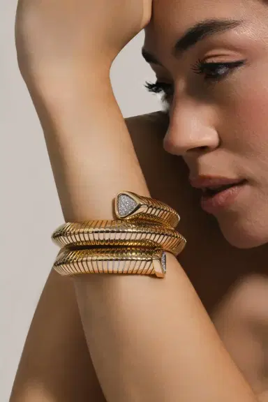 Marina B Triple Wrap Trisola Bangle Bracelet | Thumbnail 3 Marina B Triple Wrap Trisola Bangle Bracelet | Thumbnail 3