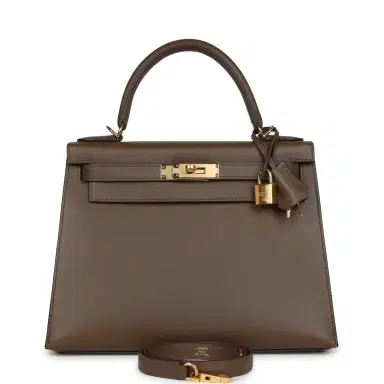 HERMÈS Hermes Kelly Sellier 28 Toundra Madame Gold Hardware | Thumbnail 1 HERMÈS Hermes Kelly Sellier 28 Toundra Madame Gold Hardware | Thumbnail 1