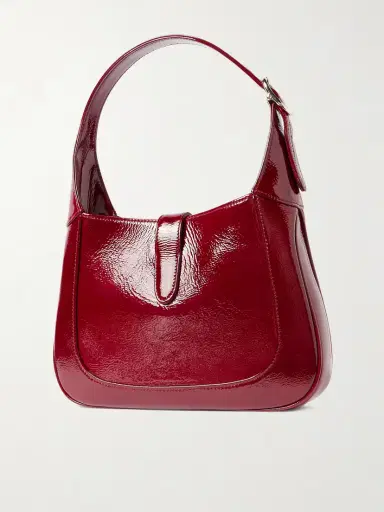 Gucci Jackie Small Patent-leather Shoulder Bag | Thumbnail 3
