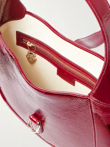 Gucci Jackie Small Patent-leather Shoulder Bag | Thumbnail 5