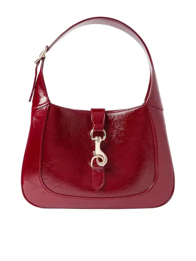Jackie Small Patent-leather Shoulder Bag