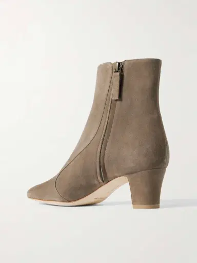 Manolo Blahnik Myconia 50 Suede Ankle Boots | Thumbnail 3 Manolo Blahnik Myconia 50 Suede Ankle Boots | Thumbnail 3