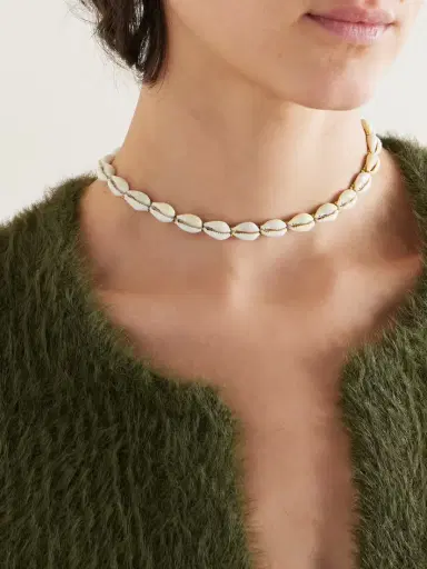 Isabel Marant Noki Gold-tone Shell Necklace | Thumbnail 2