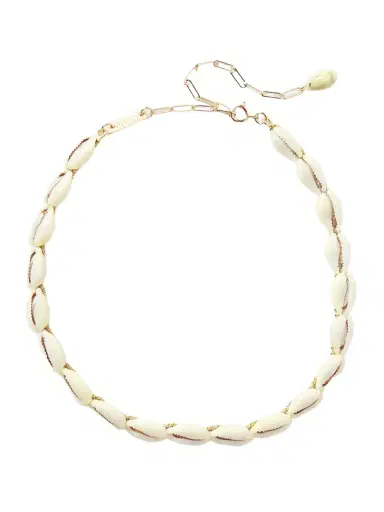 Isabel Marant Noki Gold-tone Shell Necklace | Thumbnail 1