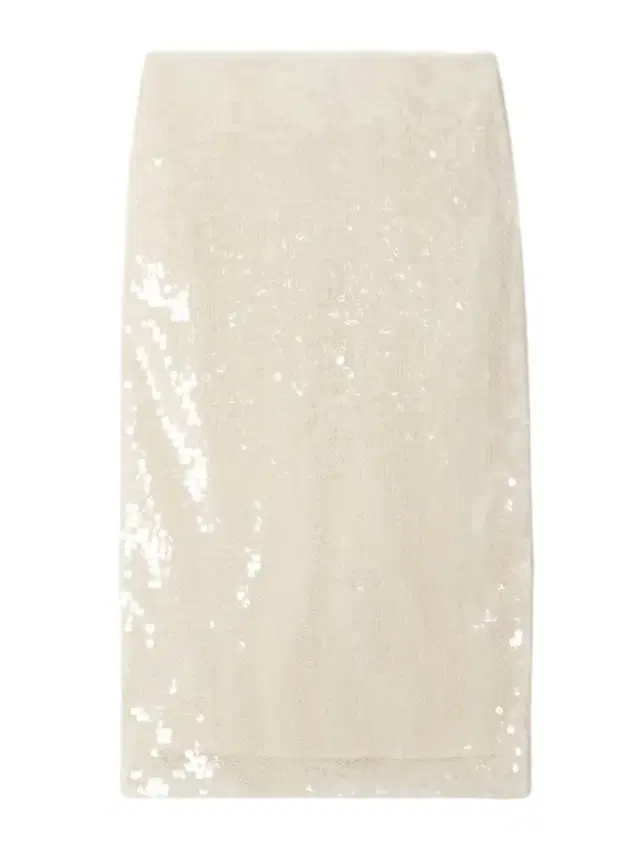 Sequined Mesh Midi Skirt
