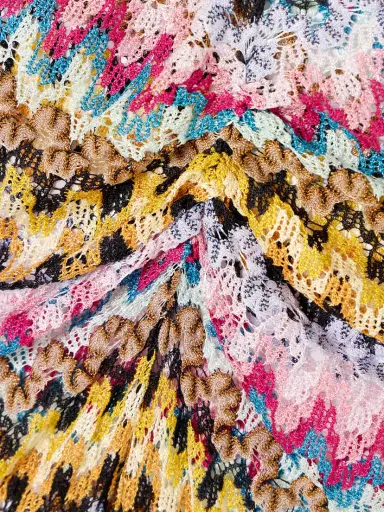 Missoni Ruched Metallic Crochet-knit Midi Skirt | Thumbnail 4