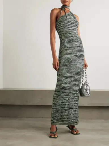 Missoni One-shoulder Sequin-embellished Metallic Crochet-knit Maxi Dress | Thumbnail 2 Missoni One-shoulder Sequin-embellished Metallic Crochet-knit Maxi Dress | Thumbnail 2