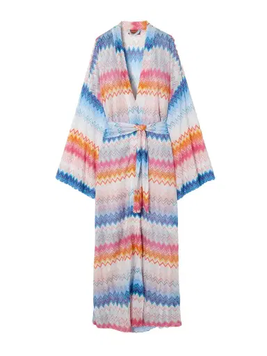 Missoni Mare Striped Metallic Crochet-knit Coverup | Thumbnail 1